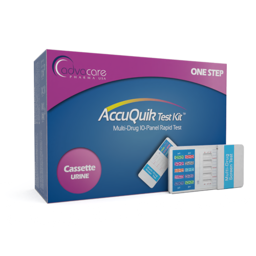 Kits de test de drogues 10 panneaux (boîte de 25 kits)