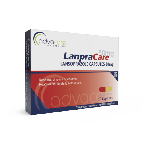 Capsules de Lansoprazole (boîte de 10 capsules)