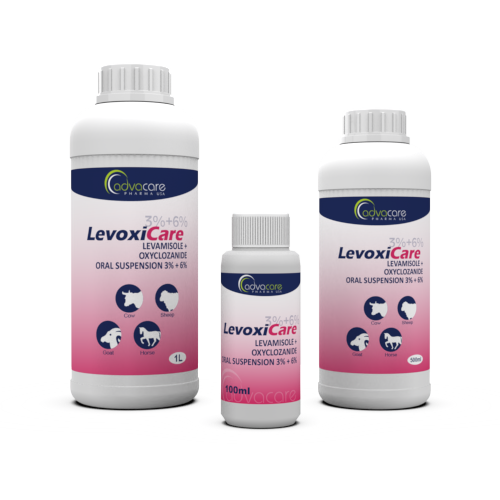 Suspensión Oral de Levamisol HCl + Oxyclozanida (100ml botella, 500botella de ml y 1botella de L) Suspensión Oral de Levamisol HCl + Oxyclozanida (100ml botella, 500botella de ml y 1botella de L)