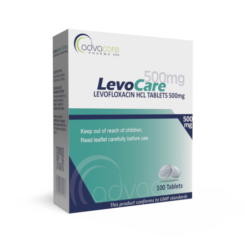 Comprimidos de HCl Levofloxacino (caja de 100 comprimidos) Comprimidos de HCl Levofloxacino (caja de 100 comprimidos)