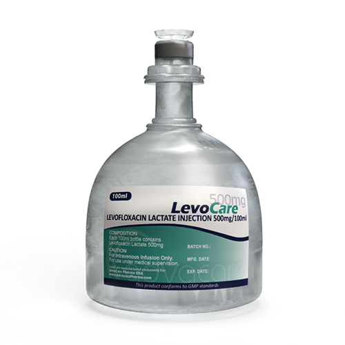 Injection de Lactate de Lévofloxacine (1 flacon)