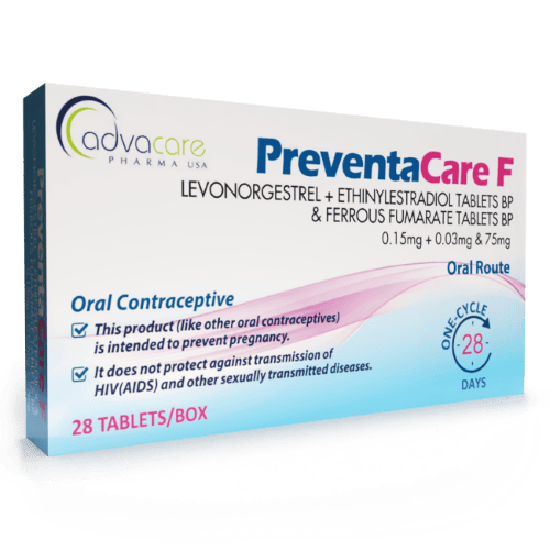 Comprimés de Lévonorgestrel + Éthinylestradiol (boîte de 28 comprimés) Comprimés de Lévonorgestrel + Éthinylestradiol (boîte de 28 comprimés)