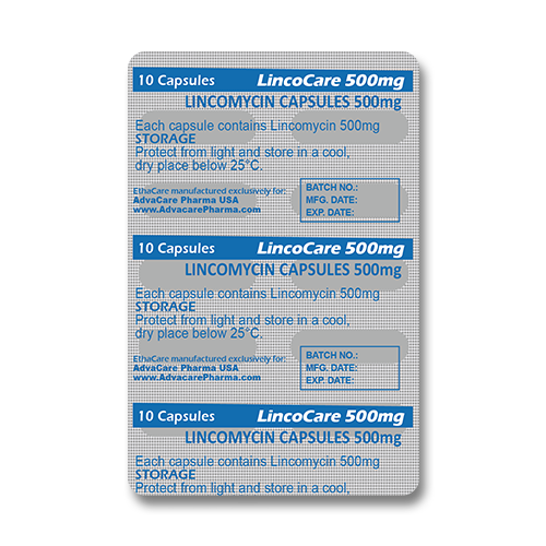 Lincomycin Capsules (blister of 10 capsules)
