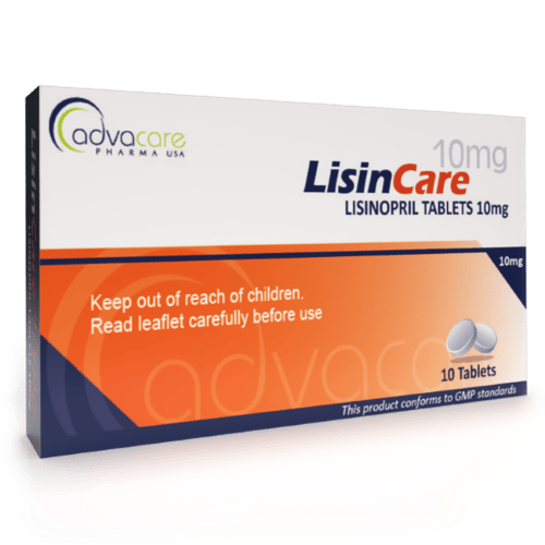 Comprimés de Lisinopril (boîte de 10 comprimés) Comprimés de Lisinopril (boîte de 10 comprimés)