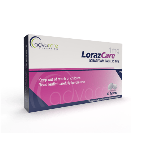 Comprimidos de Lorazepam (caja de 10 comprimidos)