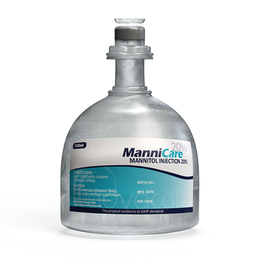 Inyección de Manitol (1 frasco)