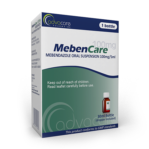 Suspension Orale de Mébendazole (boîte de 1 flacon)