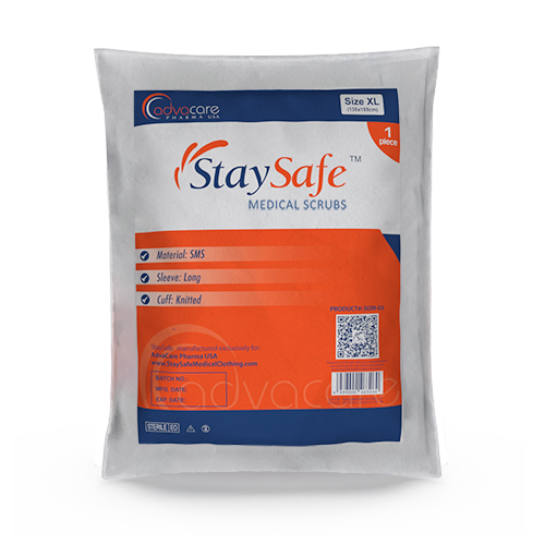 Medical Scrubs (blister pack of 1 set)