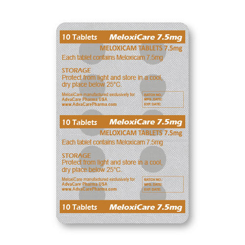 Comprimés de Meloxicam (blister de 10 comprimés)