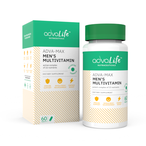 Men's Multivitamin + Minerals Tablets (1 box and 1 bottle)