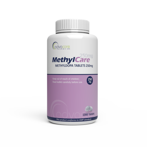 Comprimés de Méthyldopa (flacon de 1000 comprimés)