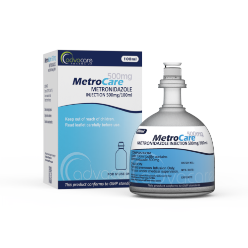 Inyección de Metronidazol (1 caja y 1 frasco)