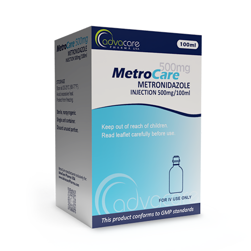 Inyección de Metronidazol (caja de 1 frasco)