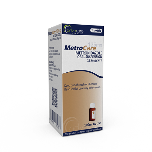 Suspensión de Metronidazol (caja de 1 frasco)