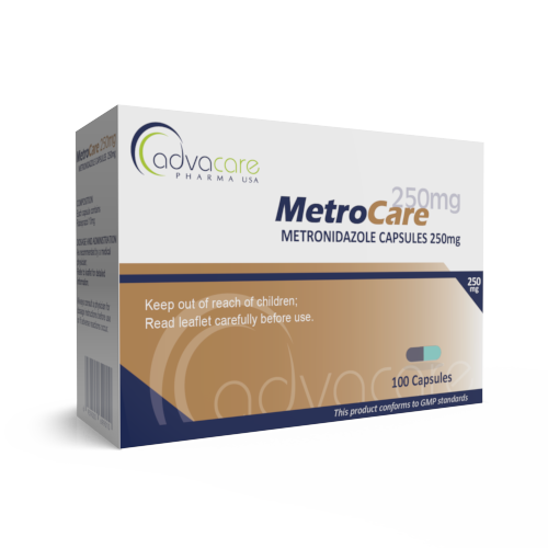 Metronidazole Capsules (box of 100 capsules)