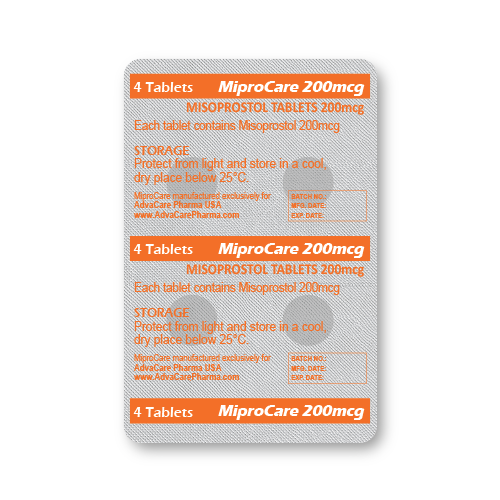 Misoprostol Tablets (blister of 4 tablets)