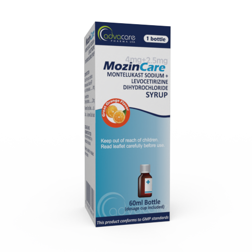 Sirop de Montélukast + Lévocétirizine (boîte de 1 flacon) Sirop de Montélukast + Lévocétirizine (boîte de 1 flacon)