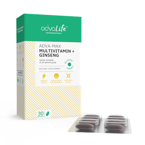 Multivitamin + Ginseng Capsules (1 box and 1 blister)