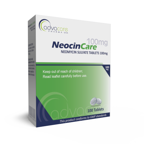 Comprimidos de Sulfato de Neomicina (caja de 100 comprimidos) Comprimidos de Sulfato de Neomicina (caja de 100 comprimidos)