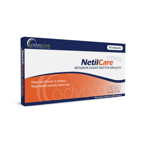 Netilmicin Sulfate Injection (box of 10 ampoules)