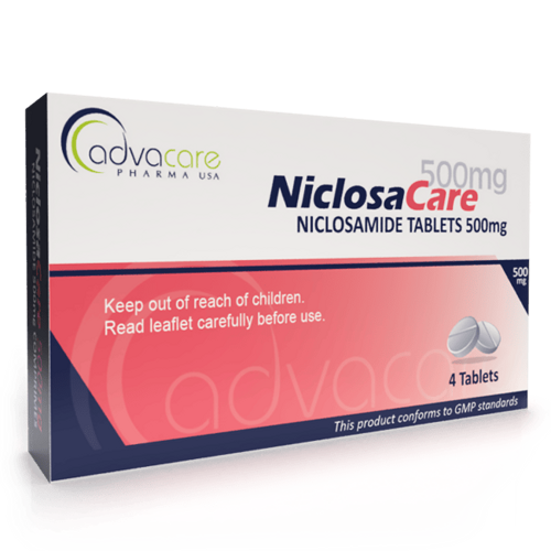 Comprimés de Niclosamide (boîte de 4 comprimés)