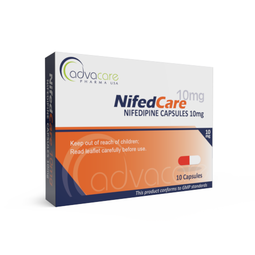 Cápsulas de Nifedipina (caja de 10 cápsulas) Cápsulas de Nifedipina (caja de 10 cápsulas)
