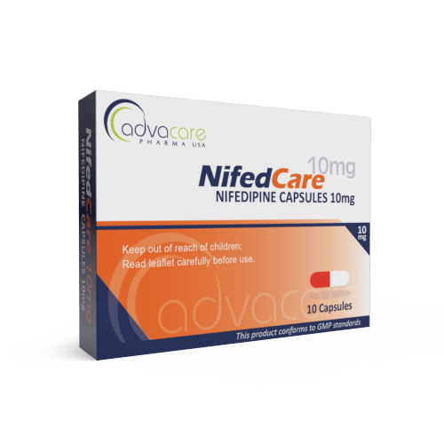 Capsules de Nifédipine (boîte de 10 capsules) Capsules de Nifédipine (boîte de 10 capsules)