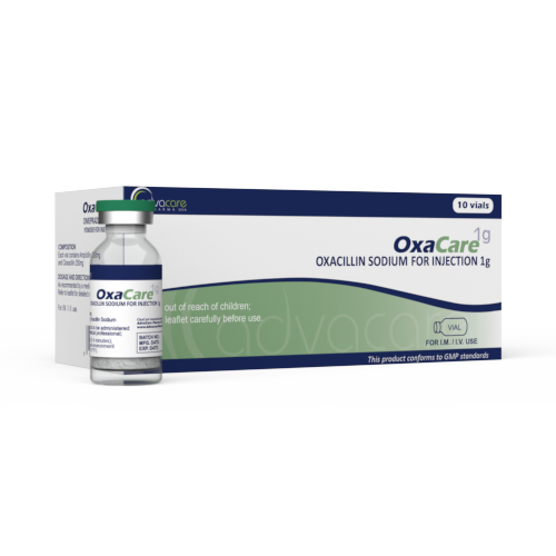 Oxacilline Sodique pour Injection (1 boîte et 1 flacon)