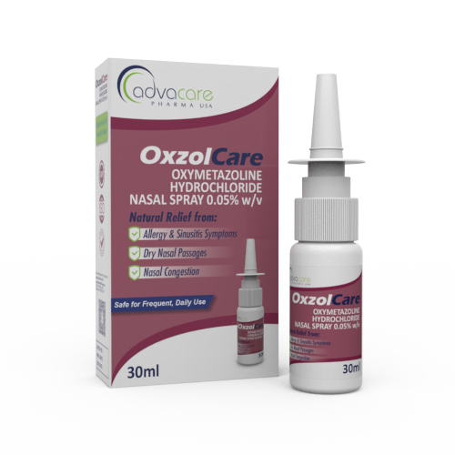 Spray Nasal de Oxymetazolina (1 caja y 1 frasco spray)
