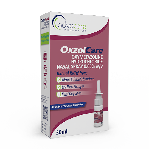 Spray Nasal de Oxymetazolina (caja de 1 frasco con spray)