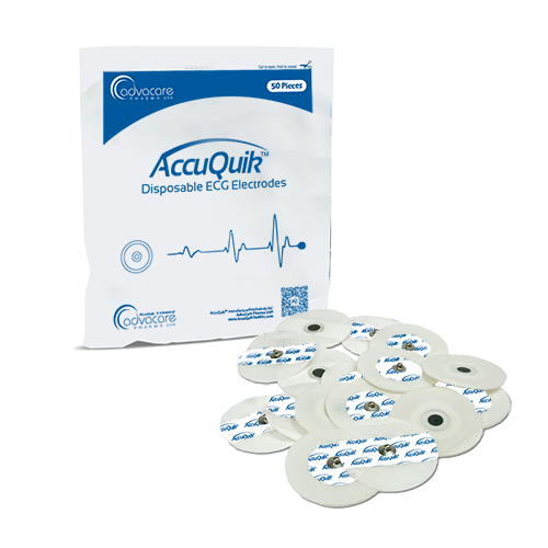 Electrodos de ECG Desechables (bolsa de foil de 50 piezas)