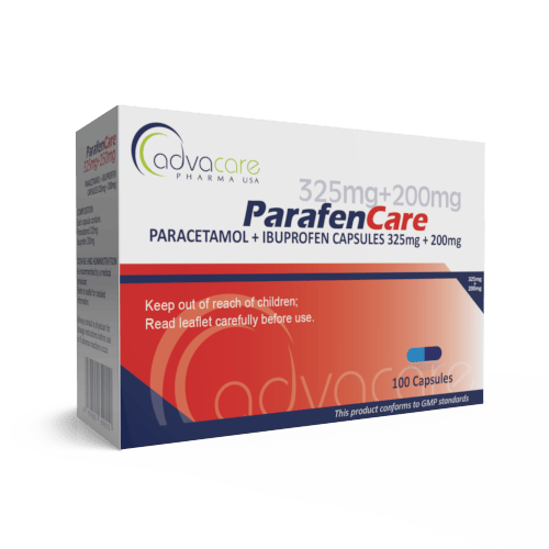 Capsules de Paracétamol + Ibuprofène (boîte de 100 capsules)