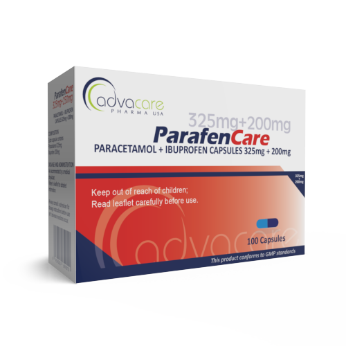Cápsulas de Paracetamol + Ibuprofeno (caja de 100 cápsulas)