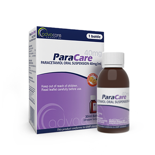 Suspension de Paracétamol (1 boîte et 1 flacon)