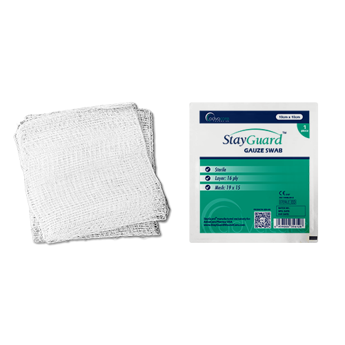 Tampon de Gaze (1 pièce/sachet) Tampon de Gaze (1 pièce/sachet)