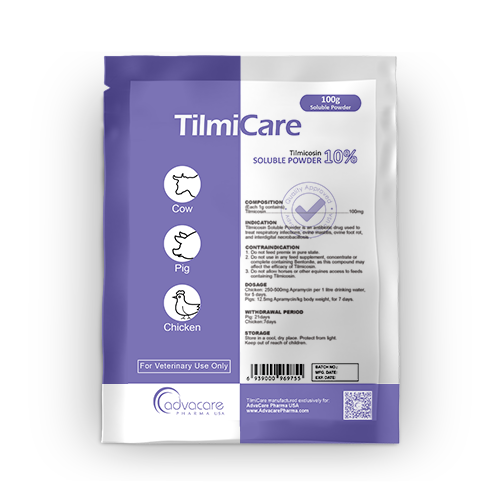 Polvo Soluble de Tilmicosina (1 bolsa) Polvo Soluble de Tilmicosina (1 bolsa)