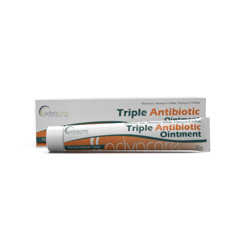 Pommade Antibiotique Triple (1 boîte et 1 tube)