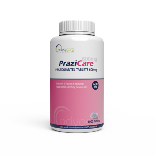 Comprimés de Praziquantel (flacon de 1000 comprimés)