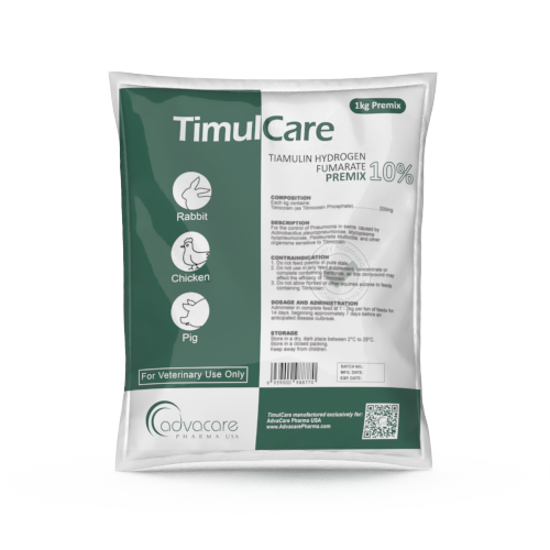 Prémélange de supplément alimentaire à base de Fumarate d'Hydrogène de Tiamulin (1 sac) Prémélange de supplément alimentaire à base de Fumarate d'Hydrogène de Tiamulin (1 sac)