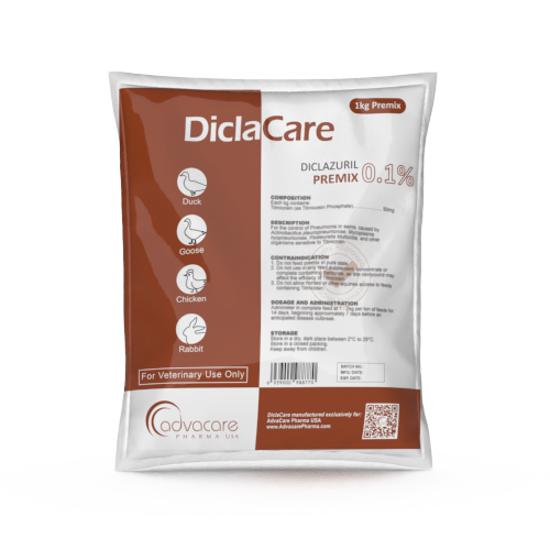 Premezcla de Diclazuril (1 bolsa) Premezcla de Diclazuril (1 bolsa)
