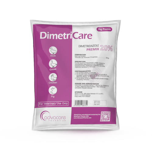 Premezcla de Dimetridazol (1 bolsa) Premezcla de Dimetridazol (1 bolsa)