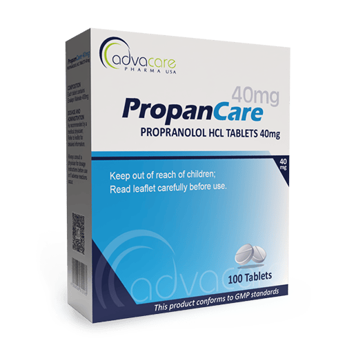 Comprimidos de Propranolol HCl (caja de 100 comprimidos) Comprimidos de Propranolol HCl (caja de 100 comprimidos)