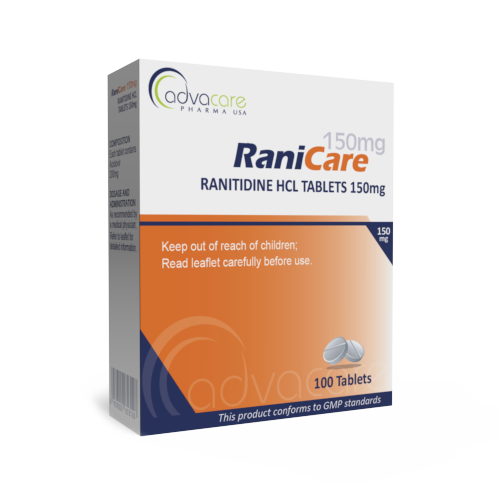 Comprimidos de Ranitidina HCl (caja de 100 comprimidos)