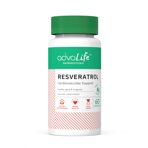 Resveratrol Capsules (bottle of 60 capsules) Resveratrol Capsules (bottle of 60 capsules)