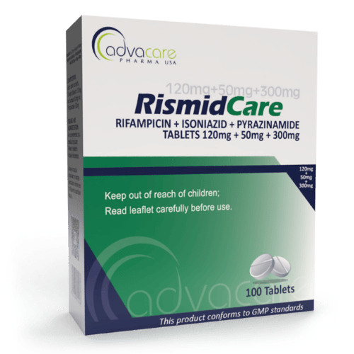 Comprimidos de Rifampicina + Isoniazida + Pirazinamida (caja de 100 comprimidos) Comprimidos de Rifampicina + Isoniazida + Pirazinamida (caja de 100 comprimidos)