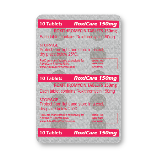 Roxithromycin Tablets (blister of 10 tablets) Roxithromycin Tablets (blister of 10 tablets)