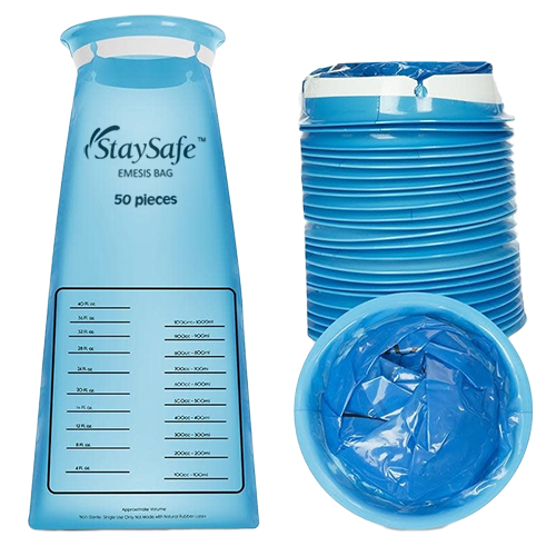 Anneau pour poche à vomissures (1 pièce)
