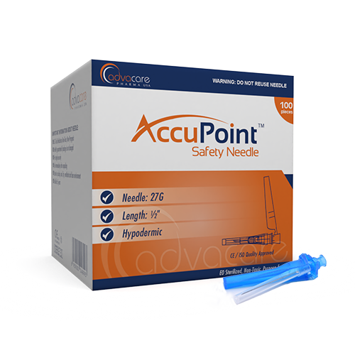 Safety Needles (100 pieces/box) Safety Needles (100 pieces/box)
