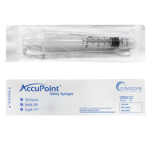 Safety Syringes (1 piece/blister pack)