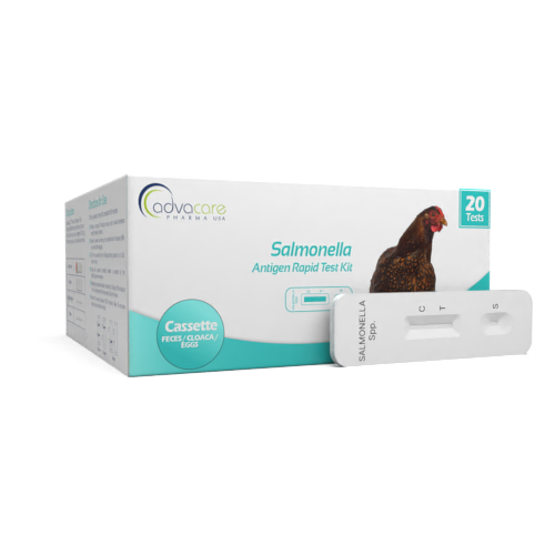 Salmonella Test Kit (box of 20 diagnostic tests) Salmonella Test Kit (box of 20 diagnostic tests)